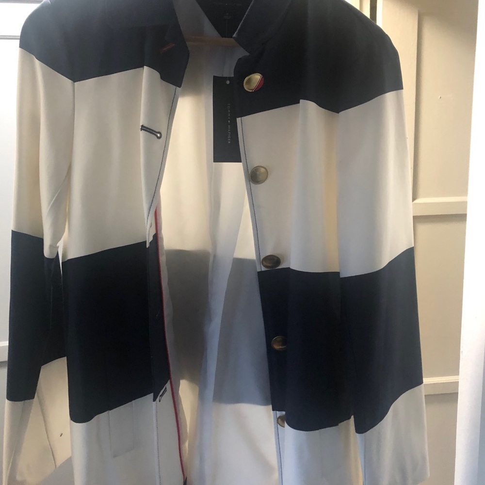 Striped coat